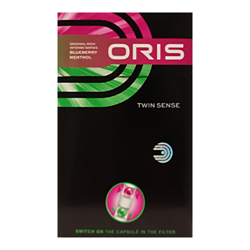 Сигареты Oris Twin Sense Blueberry Menthol King Size