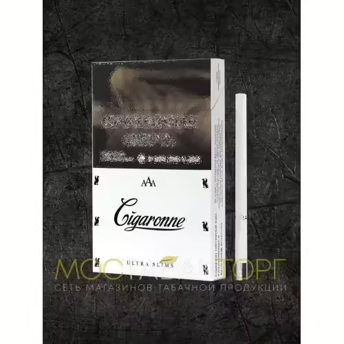 Сигареты Cigaronne Ultra Slims White