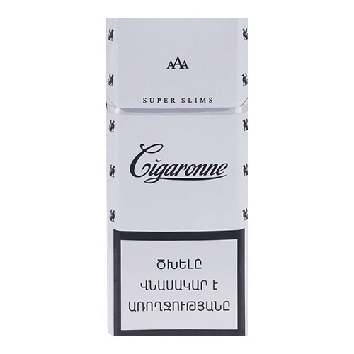 Сигареты Cigaronne Superslim White