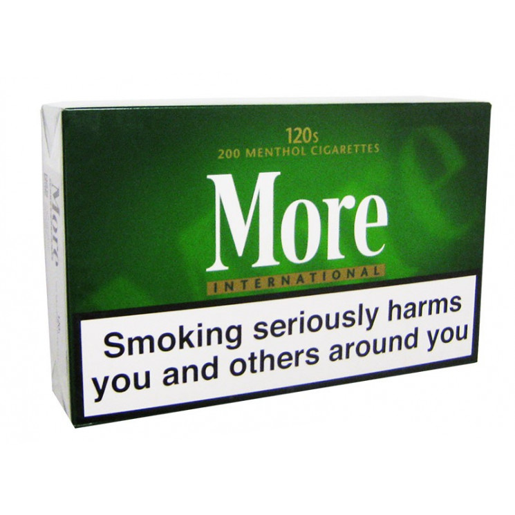 Сигареты More Green Menthol 120’s Switzerland