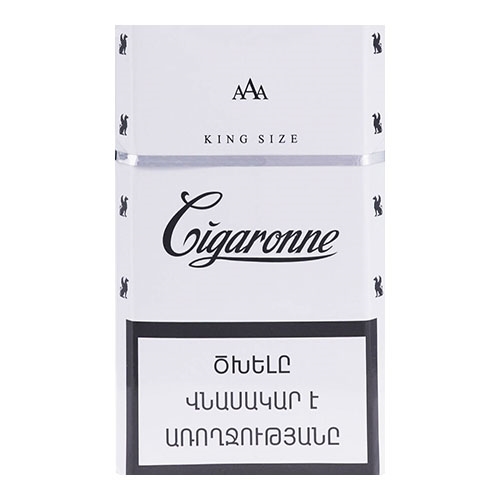 Сигареты Cigaronne King Size White